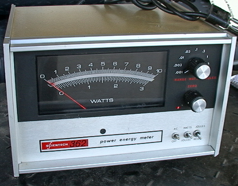 Scientech Power Energy Meter 10 Watts/Joules Model # 362002
