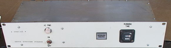 Data System Power Distribution Box 3-outlet With Hour Meter