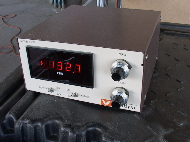 Validyne Digital Pressure Readout Model # CD23-A-2-C-1-D