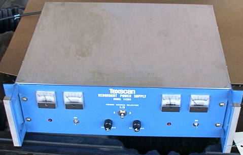 Texscan Redundant Power Supply Model # 5420A 2X to 24 volts up