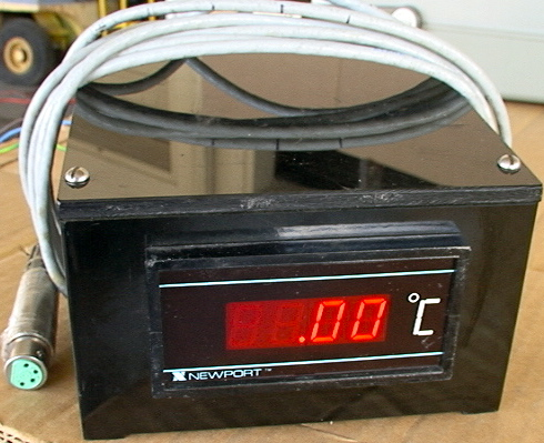 Newport Thermocouple Temperature Readout In Box