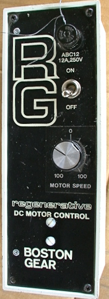 Boston Gear 60182 RG2 Regenerative DC Motor Control