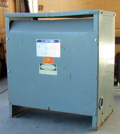 Sorgel Square D Transformer 45KVA 3-phase 480--208/120