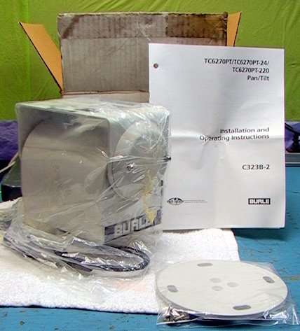 NIB Burle Pan/Tilt Video Security TC6270PT-24 Camera mount