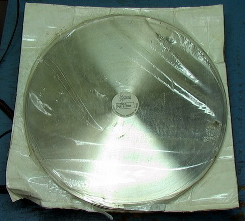 MDC L1200-B Stainless 14" Vacuum Port Cover Blank P/N 812005