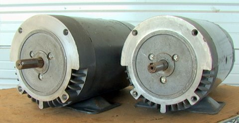 DC Electric Motor 1.5 HP 180 Volt 2500 RPM Shunt Wound