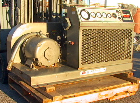 Worthington V2-A4 4-stage 5Kpsi? High Pressure Compressor