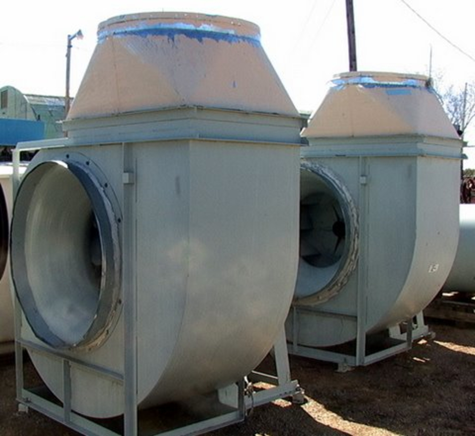 30 hp Greenheck 40-BISW-41-9R-II Centrifugal Blower Fan to 40,00