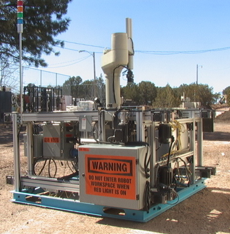 Robot WorkCell w/ 6 conveyors, 2 machine vision cameras, 3 tools