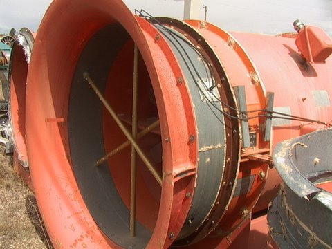 112hp Axivane Fan ~52,000cfm at 4.55" Wind Tunnel or Exhaust