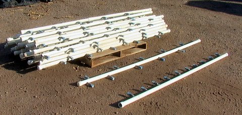 QTY 34 Fume Scrubber Sprayer Lines