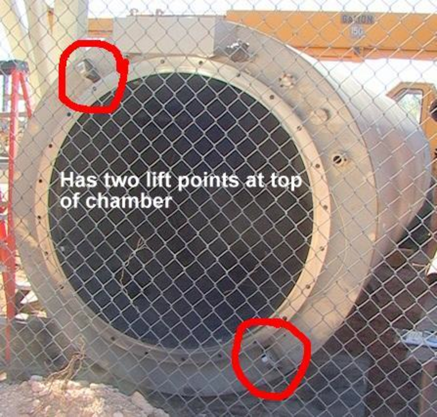 240CF 316 Stainless Steel Cryogenic Vacuum Chamber vessel