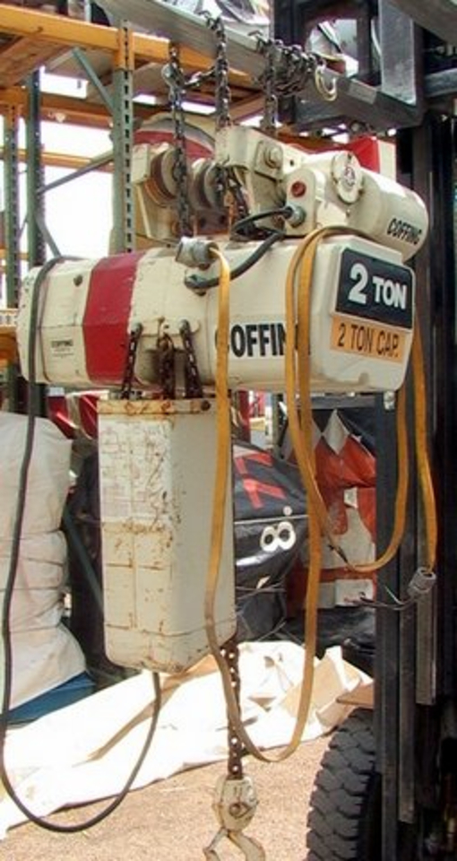 2-Ton Coffing Electric Chain Hoist with power trolley drive