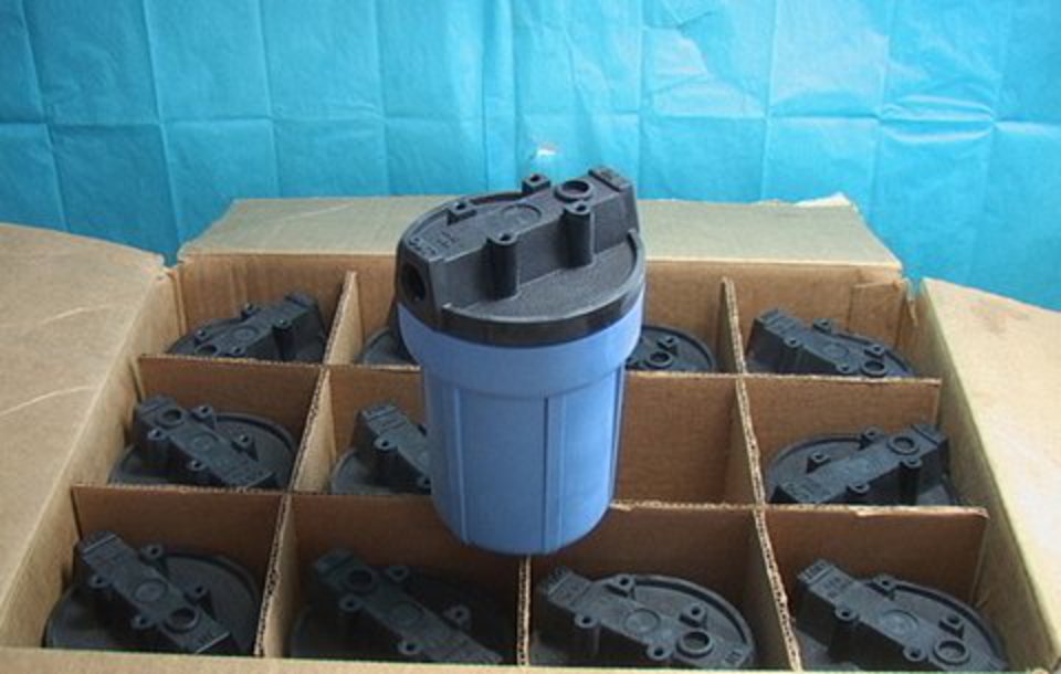 12 Pentek 3/8" #5 Blue/Black SLIM LINE Filter Housing