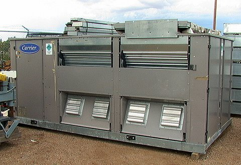 NOS 20 ton Carrier Commercial HVAC unit 50EJQ024---611DC with du