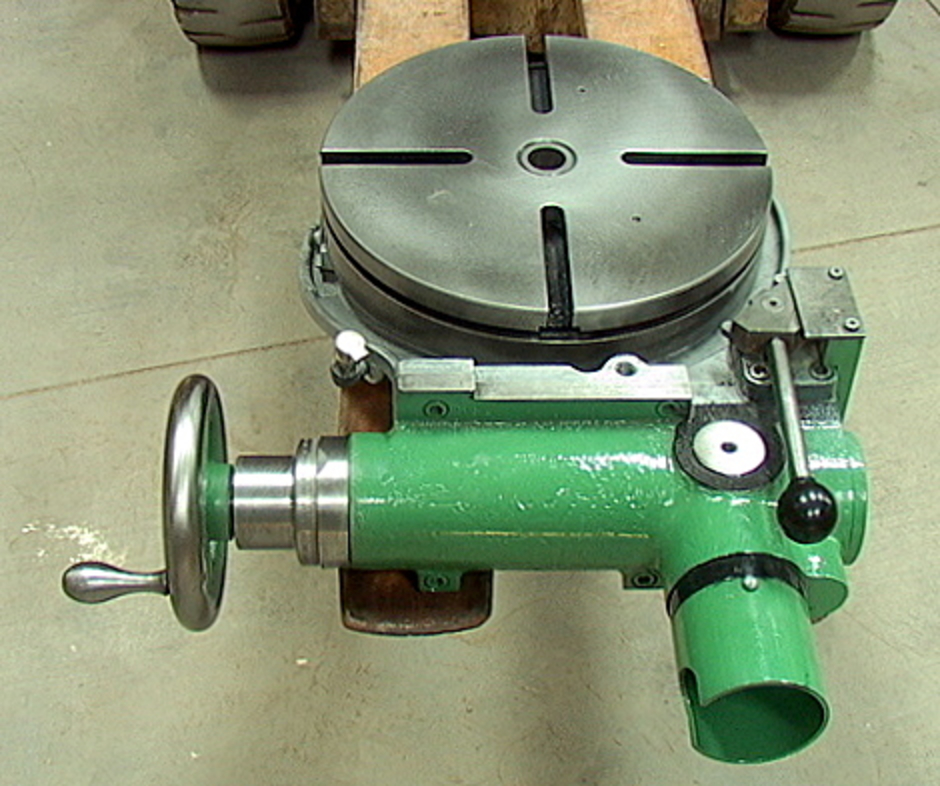 12"Rotary Table w/ fwd, ntrl, rev gearbox power input