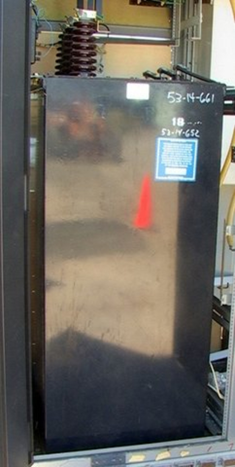33KVA, 208-to-13,500 volt Westinghouse High Voltage Transformer