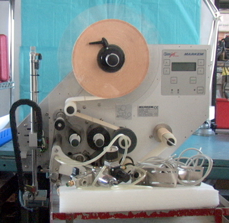 MARKEM Cimjet 300 R/H with 334 R/H attached label application