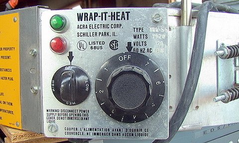 Acra Thermostatically-Controlled 55-gallon Drum Heater
