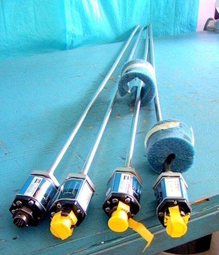 3+1 Temposonics 33" stroke Series L Magnetostrictive Sensors