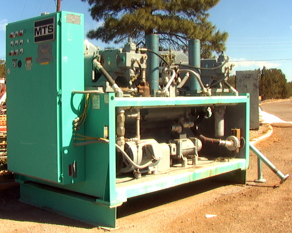 Dual 125hp pump (250T) MTS System Hydraulic Power unit Flutter F