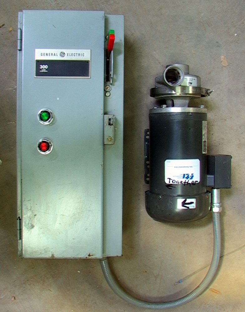 3 hp Centrifugal Magnetic Drive Pump, 316 stainless, 88.5 Feet o