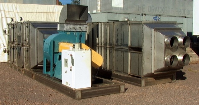 Flanders Bag-In Bag-Out Filter Housing/Blower Stainless Fan