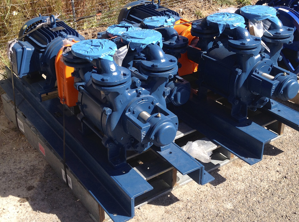 Qty 3 SIHI LPHR 50518 AB Liquid Ring Vacuum Pump 15 hp 250 cfm