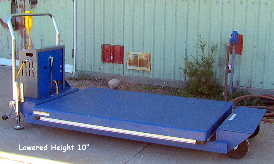 Vestil 1000 lb Portable Scissor Lift Assembly Table PST-4060-1-4