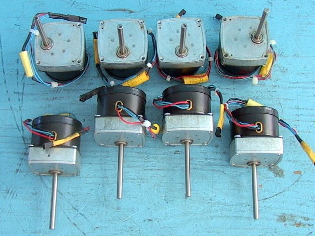 One Geared Permanent Magnet AC Synchronous motors Hurst 3202-014