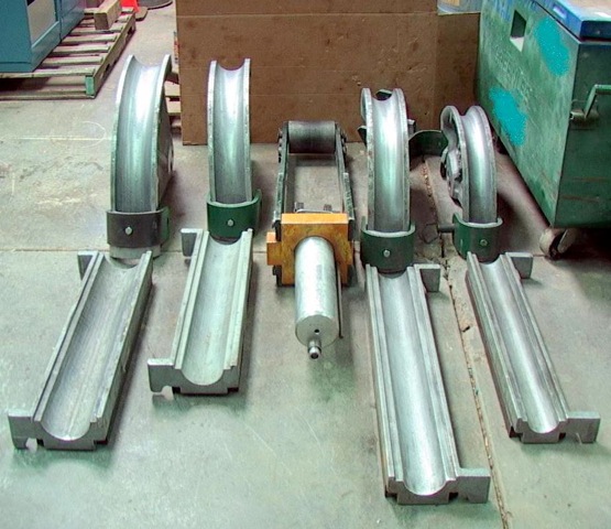 Greenlee 881/5 Cam Track Hydraulic Pipe/Conduit Bender 2.5-4"