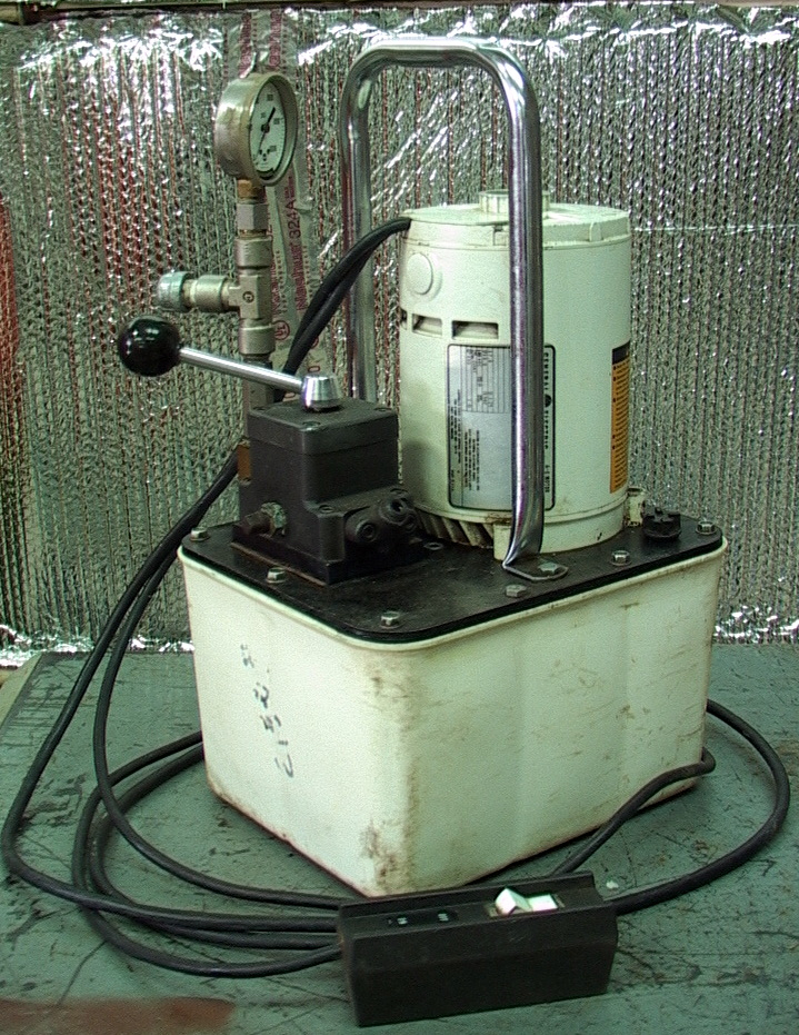 OWATONNA Model A 10,000 psi 1/3 HP 115VAC Hydraulic Pump