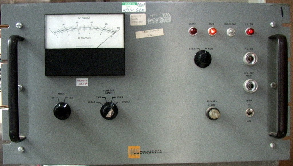 Universal Voltronics .65KVA High-Voltage DC Power Supply