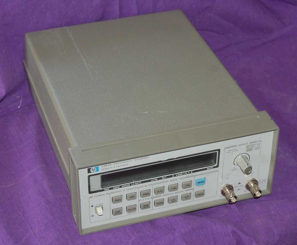 HP/Agilent 5384A Frequency Counter w/option 004 works to 300 mhz