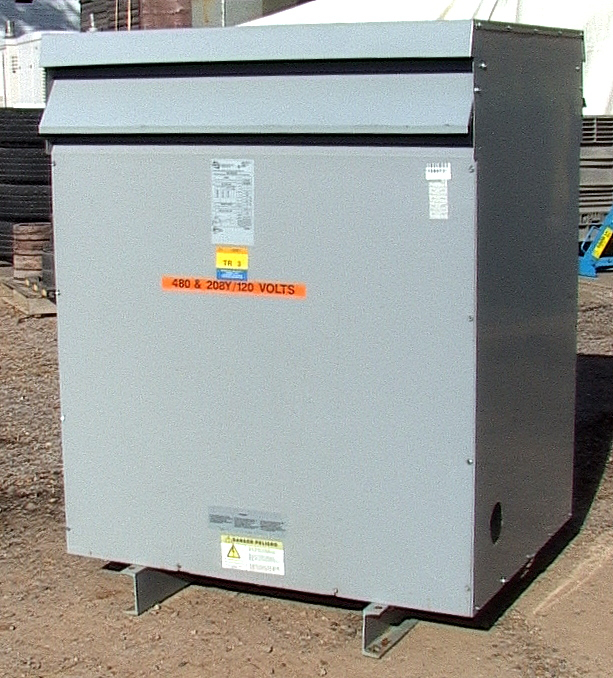 HPS Sentinel 150KVA 480 delta-208 Y 120V 7-Tap Transformer