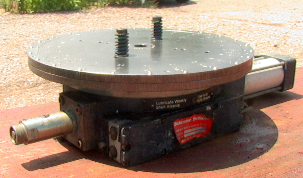 Schrader Bellows 300mm Rotary Indexing Table m/n B31181442