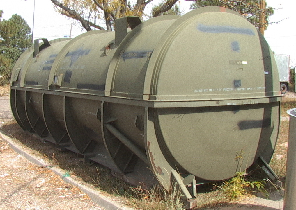 560 Cu-Ft Former Missile Shipping/Storage Container