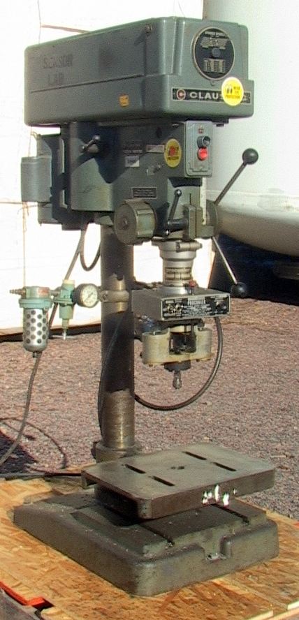 Clausing 16SC Drill Press & Procunier size 1 Lead Screw Tapper