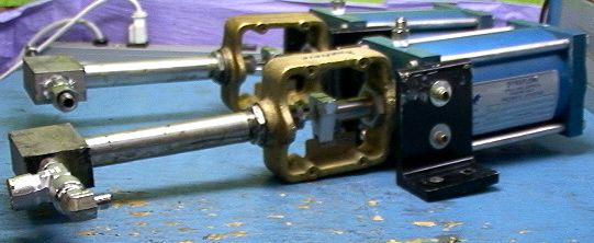 1 of 2 Dynaflow Pneumatic Actuated High Pressure Valve