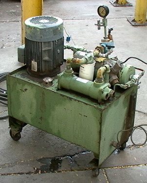 7.5 HP 2000 PSI Max Hydraulics Pump Power Unit Parts