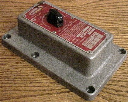 Dayton 2E449 Hazardous Location Sealed Thermostat Face / Housing
