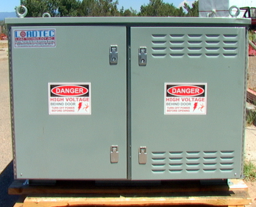 LOADTEC Resistive Load Bank 0SM1-0250.1 Rating 250kW 480 VAC