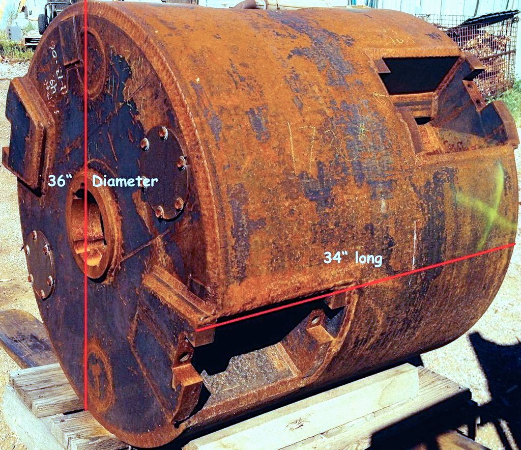 Large Diameter 36" Coring Shell For Boring 3-foot-plus Holes
