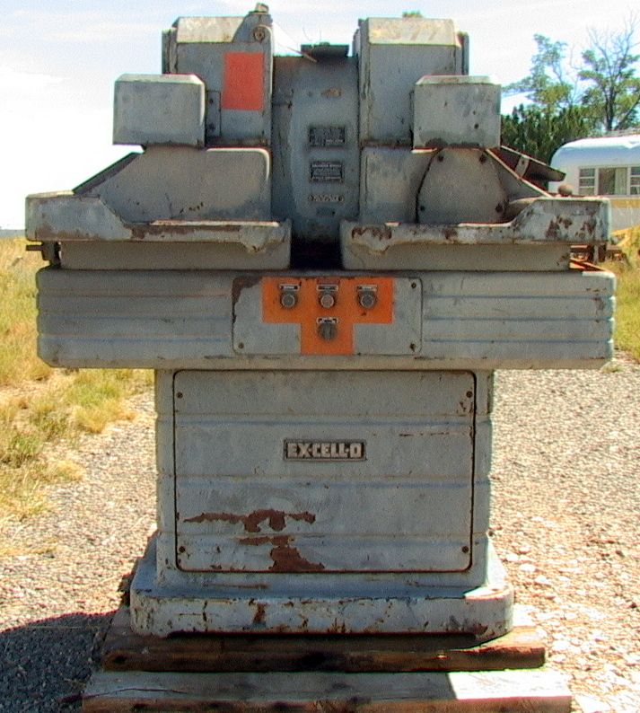 Detroit 2HP Ex-Cell-O Dual Station Vertical Carbide Grinder