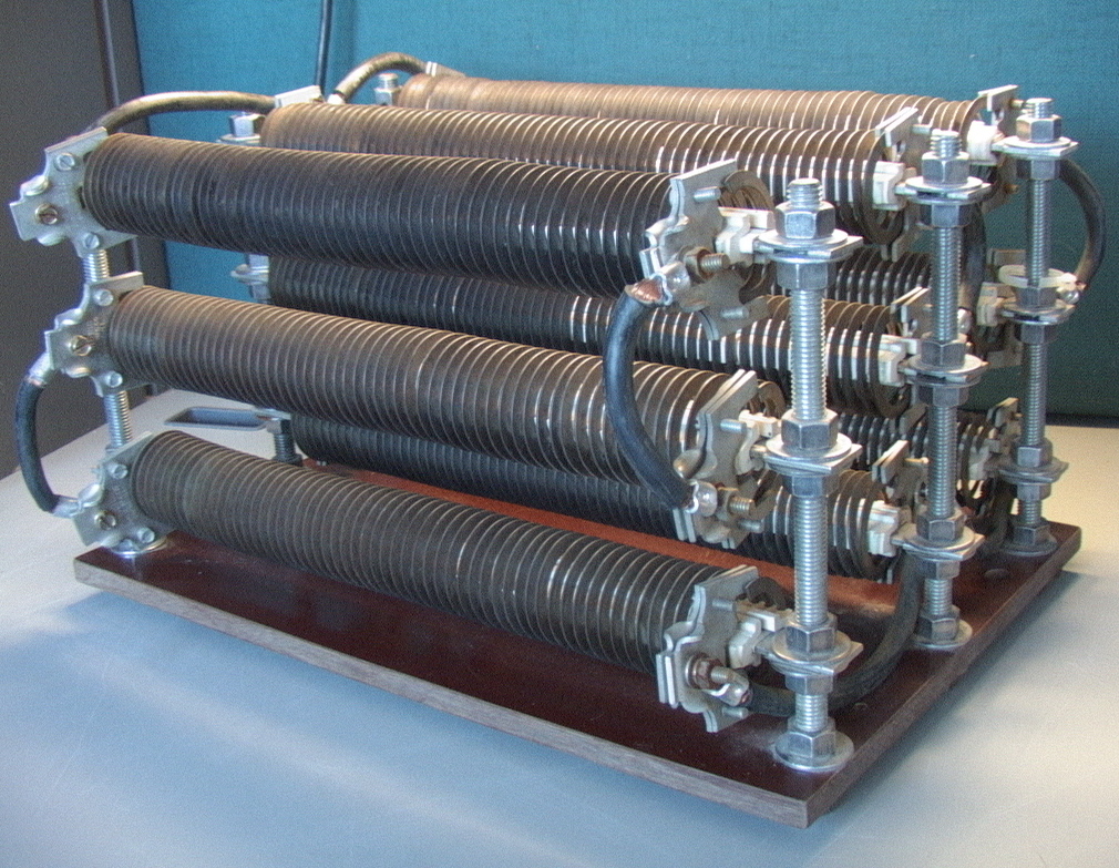 Shop-made Resistive Load Bank w/ OHMITE Type ER Edge-wound resis