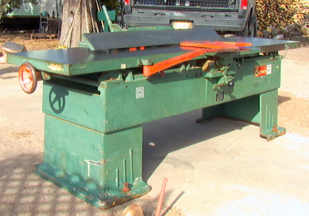 BIG Oliver 166-ED 24" Jointer Planer 5hp 3500# 9'x24" bed