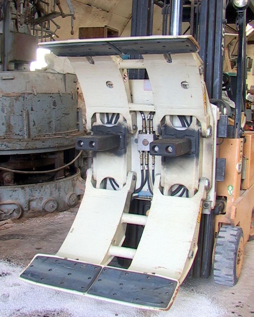 45â€ 4500# Cascade F-Series Fixed Frame Paper Roll Clamp Fo