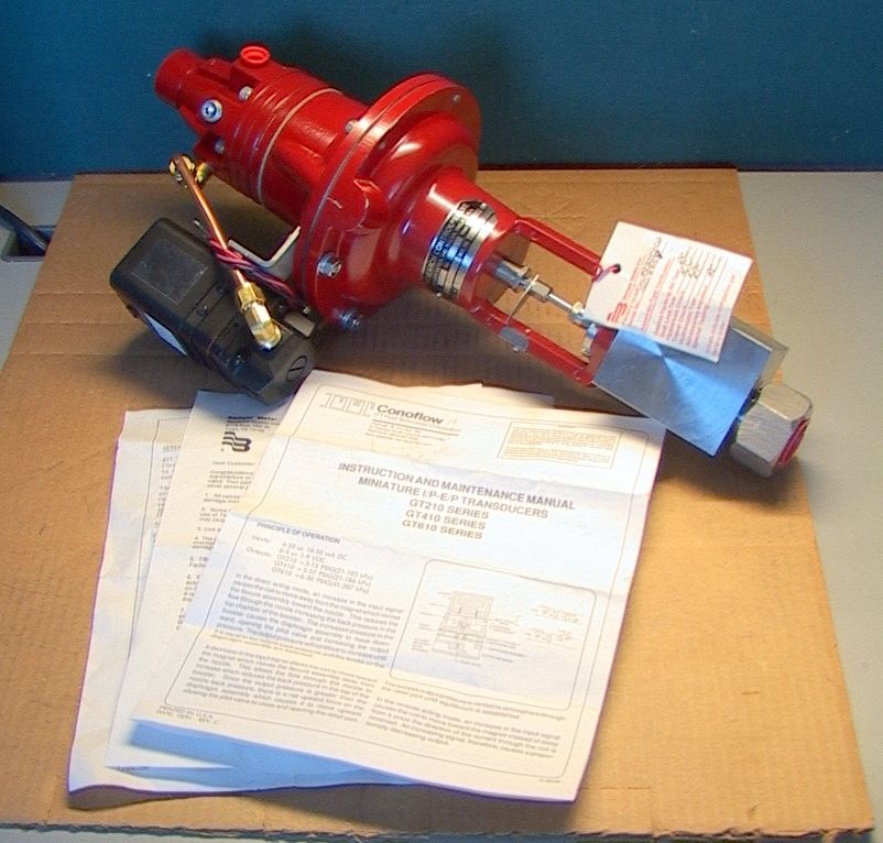 Badger Meter HP-30 30,000 PSI Air-To-Close Valve TLDA Positioner
