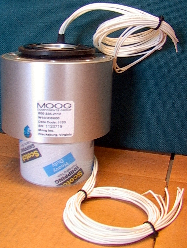 MOOG W15CO8H00 B8 channel 1.5â€ slip ring assembly 30 amps?
