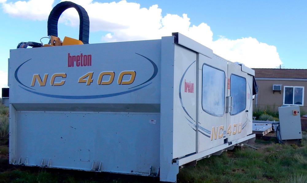 Breton NC400 CNC Stone Center Router Cutter with 36 position too